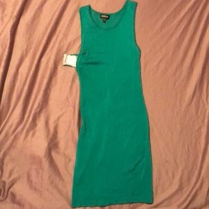 BeBe Green Dress